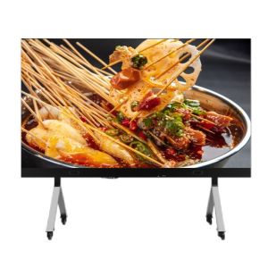 P0.9 Smart Poster LED Screen COB 136" 5×5 Front Service For Education
