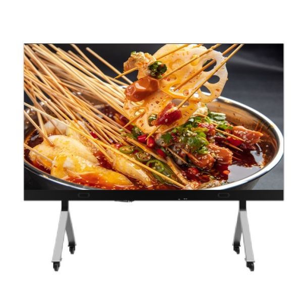 Quality P0.9 Smart Poster LED Screen COB 136" 5×5 Front Service For Education wholesale