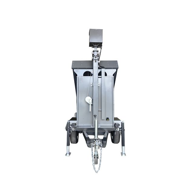 Quality Solar Power Security Smart Camera Cctv Trailer Cold Galvanizing For Warehouse Monitoring wholesale