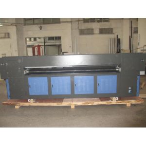 CE KCMY + W Industrial Roll to Roll UV Printers with Tee Coupling Function / Moisturizing Device