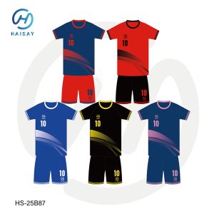 Cheap Lightweight Polyester Soccer Jersey – Quick-Dry Fabric, Multiple Colors, Ideal for Training &amp; Match Play for sale
