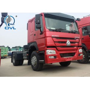 China One Sleeper 4x2 Sinotruk 290hp 20t Tractor Truck In Zambia / 4x2 Prime Mover on sale