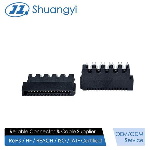 SATA 15P Female Puncture Connector | Gold-Plated Terminal G/F for 24AWG Wire |