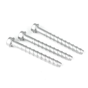 Flat Head Large Diameter Carbon Steel Hex Masonry Bolt M12 125mm Self Tapping