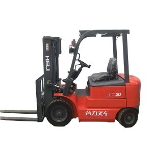 Used Heli 2 Ton Electric Hydraulic Forklift CPD20 With Lithium Battery