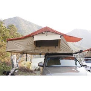 Waterproof 4x4 Roof Top Tent Car Extension Tent With 6 Cm Thickness Mattress