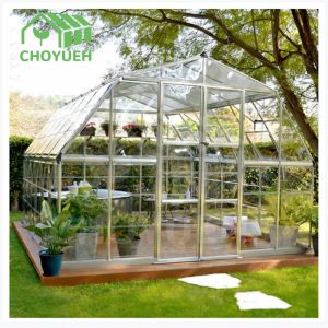 Rectangle Greenhouse Environment with Snow Protection and More