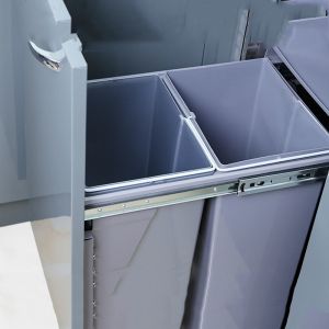 Hanging Trash Can for Kitchen Cabinet Door Cabinet Trash Can Rectangle Waste