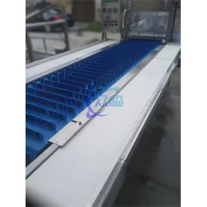 Mackerel Cutting Machine Fish Processing Conveyor Belt Qingzhan Fish Cutting