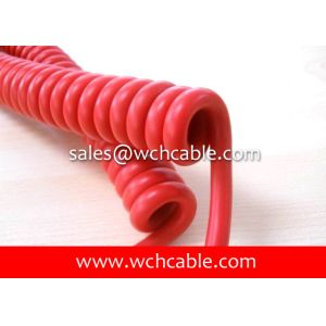 Cheap UL20413 China Factory Produced Data Interconnection Curly Cable 60C 150V for sale
