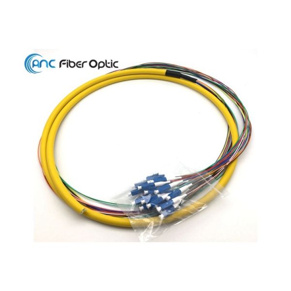 Quality 0.9mm LC PC Fiber Optic Pigtail LSZH SM G657A1 G657A2 G657B3 Bend Intensive wholesale