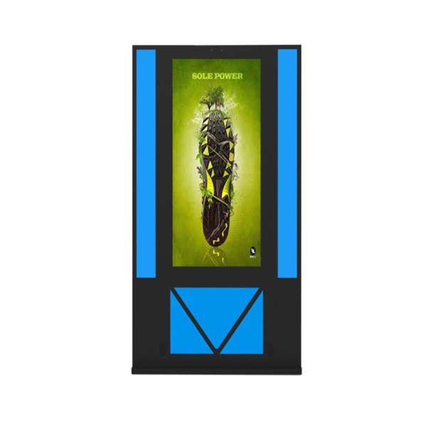 Multi-inch LCD ads display digital signage with support for various systems