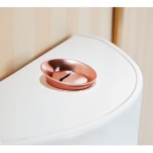 0.85GPF Elongated One Piece Toilets Seat Included Single Flush