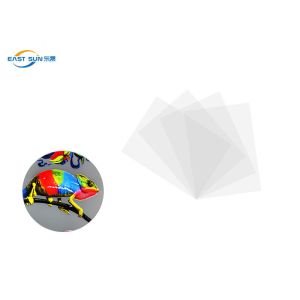 A3 A4 Sheet DTF PET Film Cold Peel 0.075mm For Digital Printing
