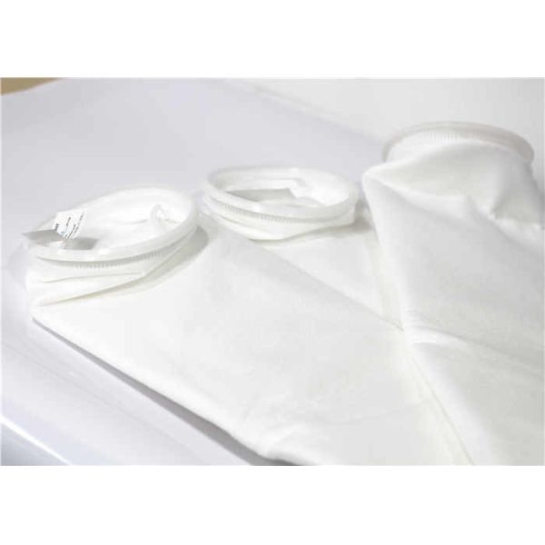 25 Micron Liquid Filter Bag , Large Flow Mesh Filter Bags 1.8mm High Pressure