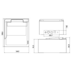 2 Seconds Scan Speed Sinosecu Passport Reader and ID Card Scanner for Access