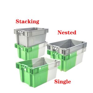 600*300mm Nestable Storage Plastic Moving Stackable Heavy Duty Container