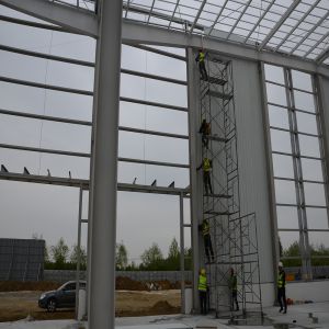 Durable Prefab Light Steel Structure Warehouse Building Construction