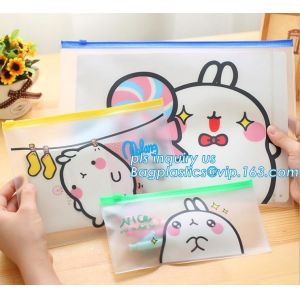 PE PP plastic zipper bag with slider for packaging, k colorful slider zipper bag