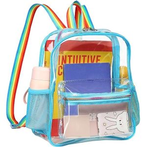 Clear Backpack Heavy Duty - Large Clear Backpacks For School PVC Transparent