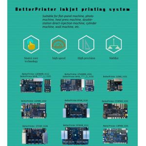 UV Flatbed Printing Metal Cylinder 3D Relief Digital Direct Jet Printer Board