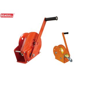 JC-C 1200-2600lbs capacity Hand Lifting Winch with nylon rope,hook and brake