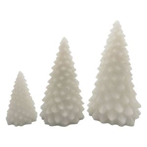 China 3pk Halloween Wax Pinecone LED Light  11*11*19.5cm 9.2*9.2*16.8cm 6*6*10.5cm on sale
