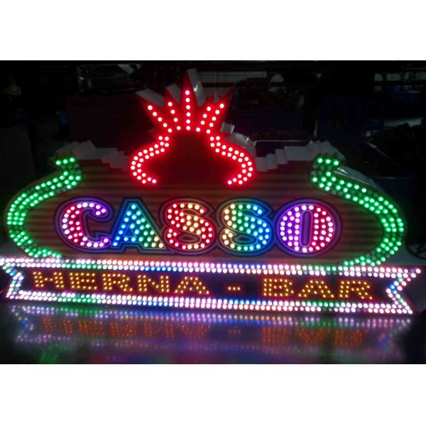 DC5V Outdoor Advertising Led Channel Letter With RGB Full Color Effect