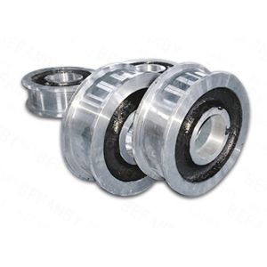 Custom Transfer Cart Accessories Single Flange Wheel 10T Capacity 500 Diameter