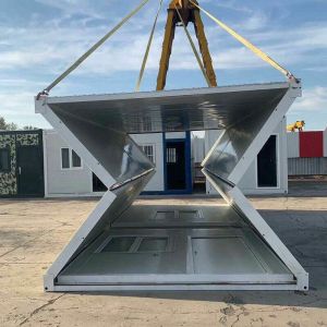 Camouflage Prefabricated Portable Modular House Container Site Portacabin