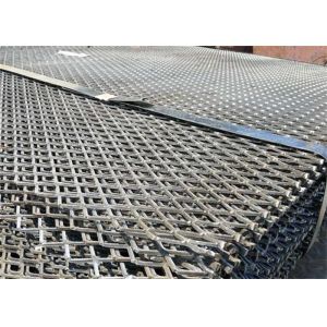 Flat Expanded Metal Panels / Ceilings Flexible design For Architecture