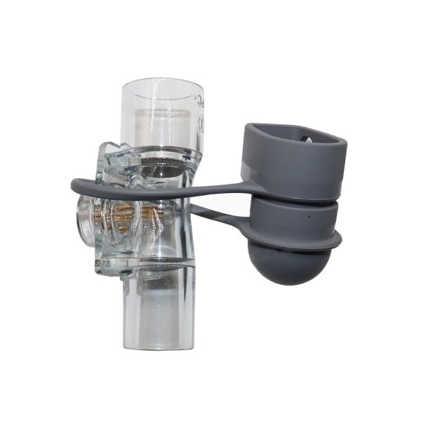 Reusable Weinmann BiCheck Flow Sensor with Protective Cap for MODUL CapnoVol and