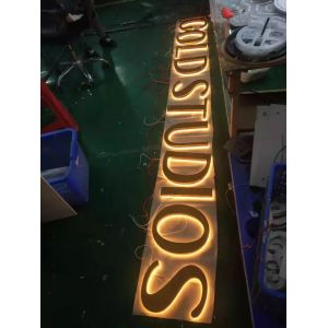 Acrylic Letters Business Led 3d Illuminated Fashion Store Acrylic Backlit Letter