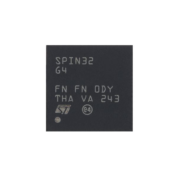 STSPIN32G4 High Performance 3-phase Motor Controller With Embedded STM32G4 MCU