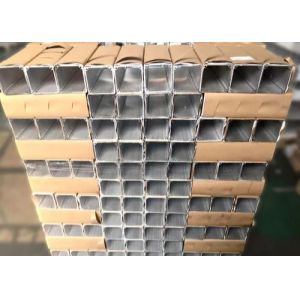 6101 6063 Thin Aluminum Window Frame Extrusion Profiles Section