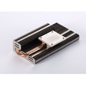 Cheap Epoxy Gluing Copper Pipe Heat Sink IP55 Mill Finish Custom for sale