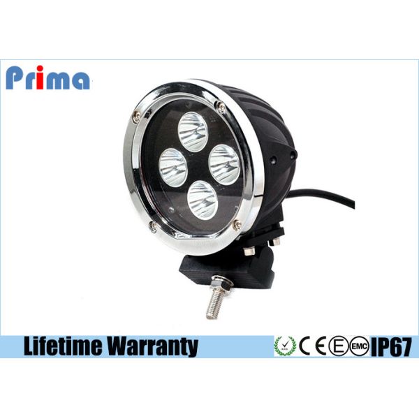 Quality 40W Spot / Combo CREE Round Driving Lights Die Cast Aluminum Housing wholesale