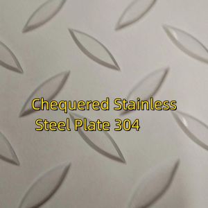 NO.1 Surface Stainless Steel Checkered Plate 304 Diamond Plate Raised Pattern