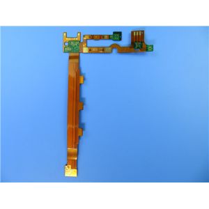 Multilayer Flexible PCB With Immersion Gold at 0.2mm Thick