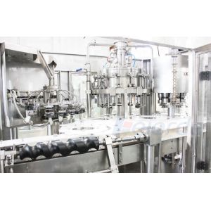 Easy Operation Automatic Beer Filling Machine For Washing Bottle