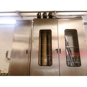 1600mm 1800mm Vertical Glass Washer With Combining Table Combining Fragments