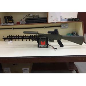 Glonass 2.4G 5.8G GPS Digital Drone Signal Jammers 2KM Long Distance