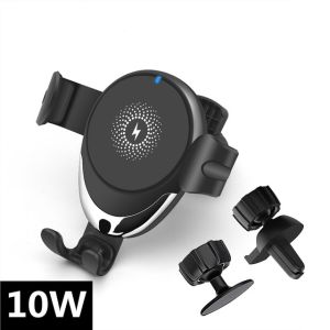 Car smart sensor Wireless Phone Charger Stand Phone Holder 10W 9V 1.67A