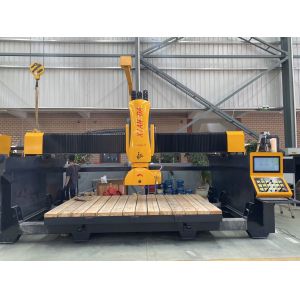 Cheap 5 Axis Linkage Cnc System Bridge Cutting Machine With Memory Function For Power Off for sale