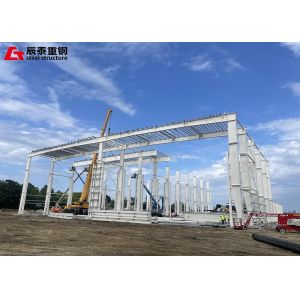 Prefabricated Building Construction Steel Structure Large Span Eco Friendly