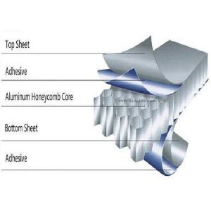 Anti Static Honeycomb Structural Lightweight Aluminum Panels Anodized Surface