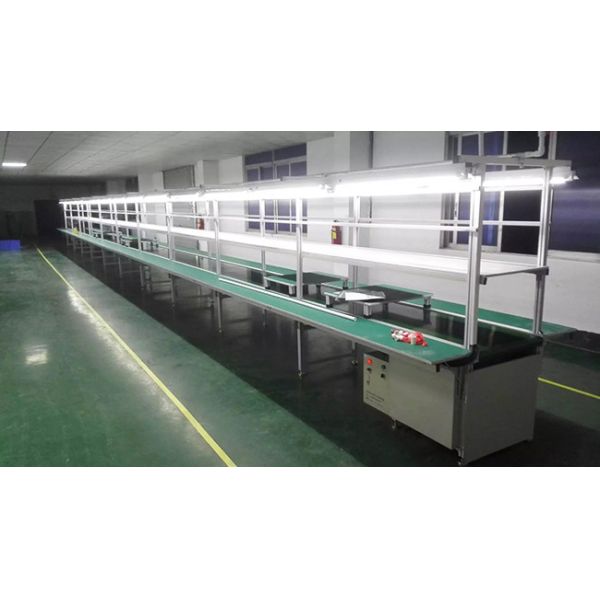 Adaptable Assembly Line Belt Conveyor For Changing Production Demands