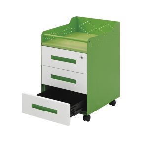 Multi Function Steel Cabinet Drawer Puller Mobile Metal Office File Pedestal