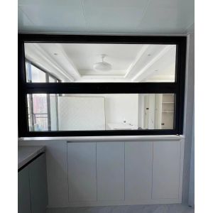 Haven Library Focused Folding Window Design Minimizing Glare on Book Pages While