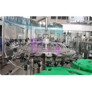 3 in 1 For PET / Glass Bottle Automatic Beverage Juice Hot Filling Machine